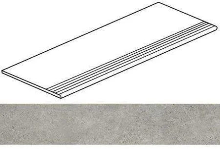 Керамогранит Italon Скайлайн Клауд 30х120 ступень в Нефтекамске