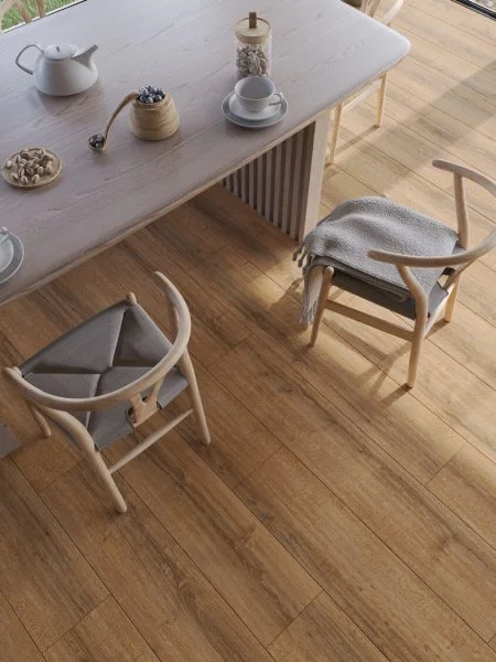 Ламинат Egger PRO 8/33 4V Large Aqua+ Дуб Шерман коньяк коричневый EPL184 в Нефтекамске