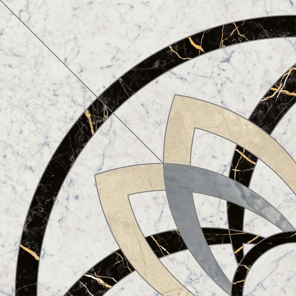 Керамогранит Italon Шарм Экстра Каррара Розон Анголо 60х60 в #REGION_NAME_DECLINE_PP#