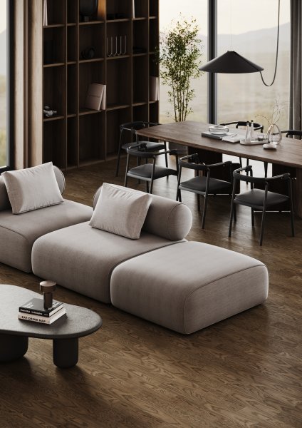 Паркетная доска Quartz Parquet Штучный паркет Дуб Брауни 44-413 в #REGION_NAME_DECLINE_PP#